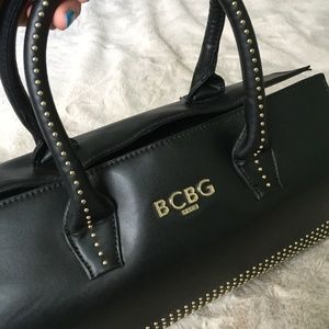 Black Studded Handbag